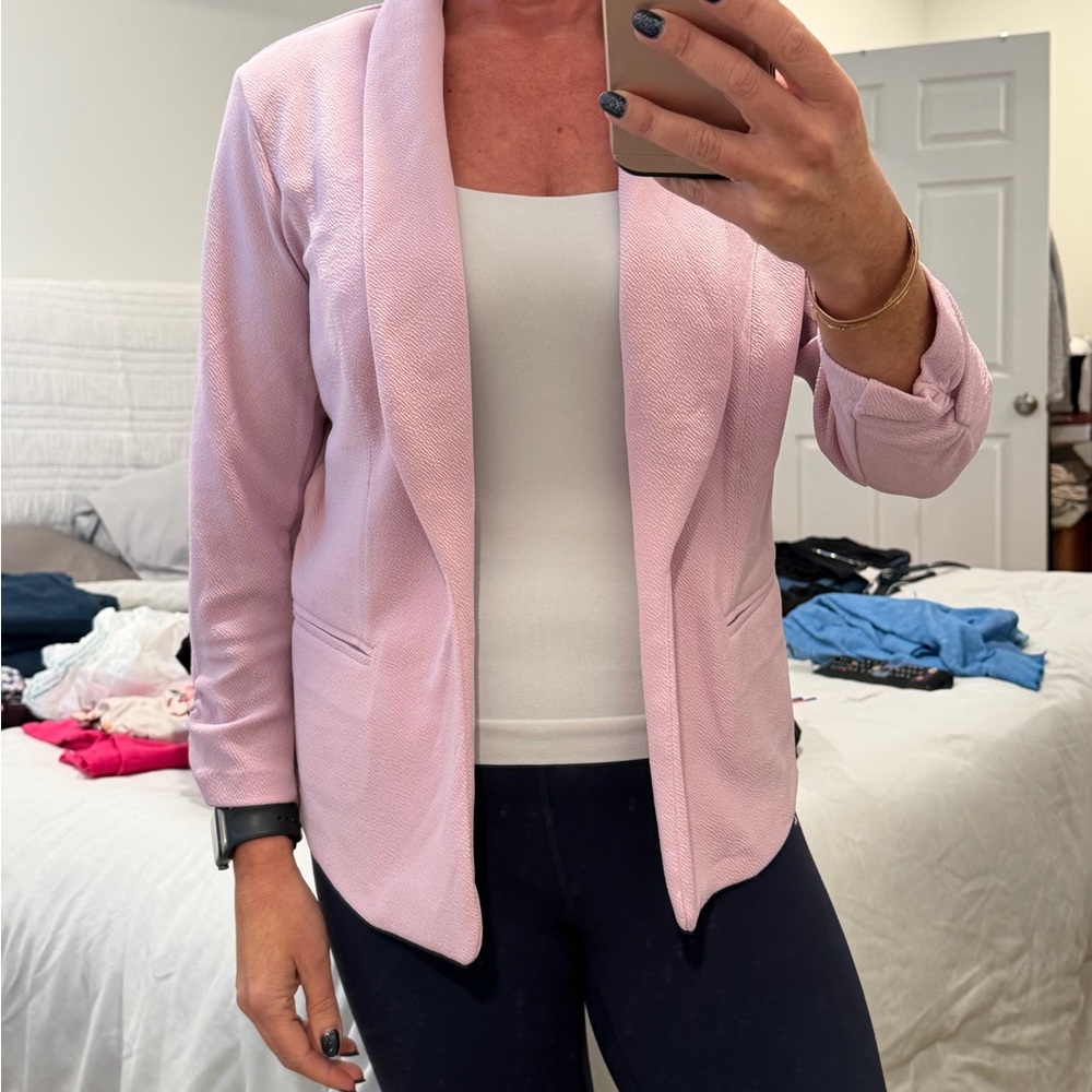 Bar III Light Pink Women's Blazer